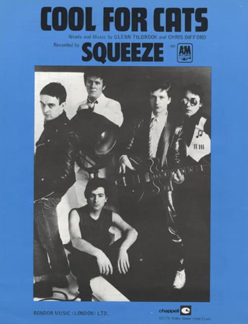 Squeeze Cool For Cats UK sheet music (174552) 4780